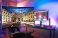 Monitor curvo